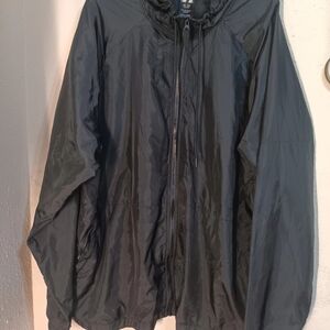 Russeller  Men's Dark Gray Windbreaker